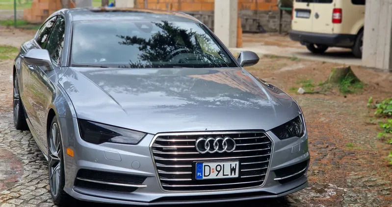 audi Audi A7 cena 147000 przebieg: 78000, rok produkcji 2016 z Zawiercie